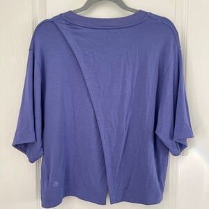 Athleta bliss open back pullover